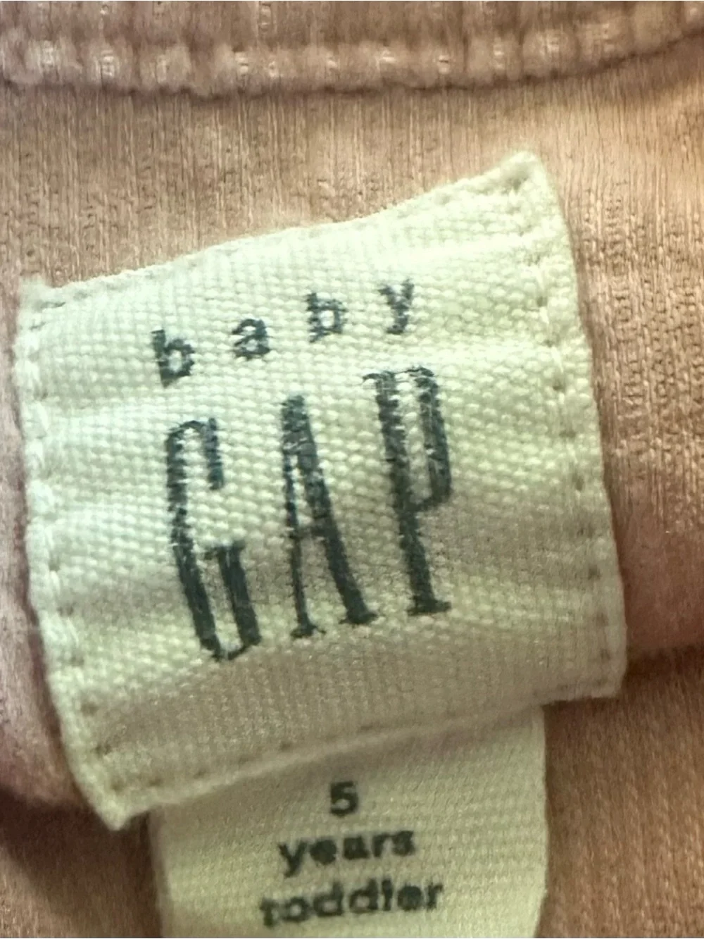 GAP Mauve Pink Button-Front Long Sleeve Dress